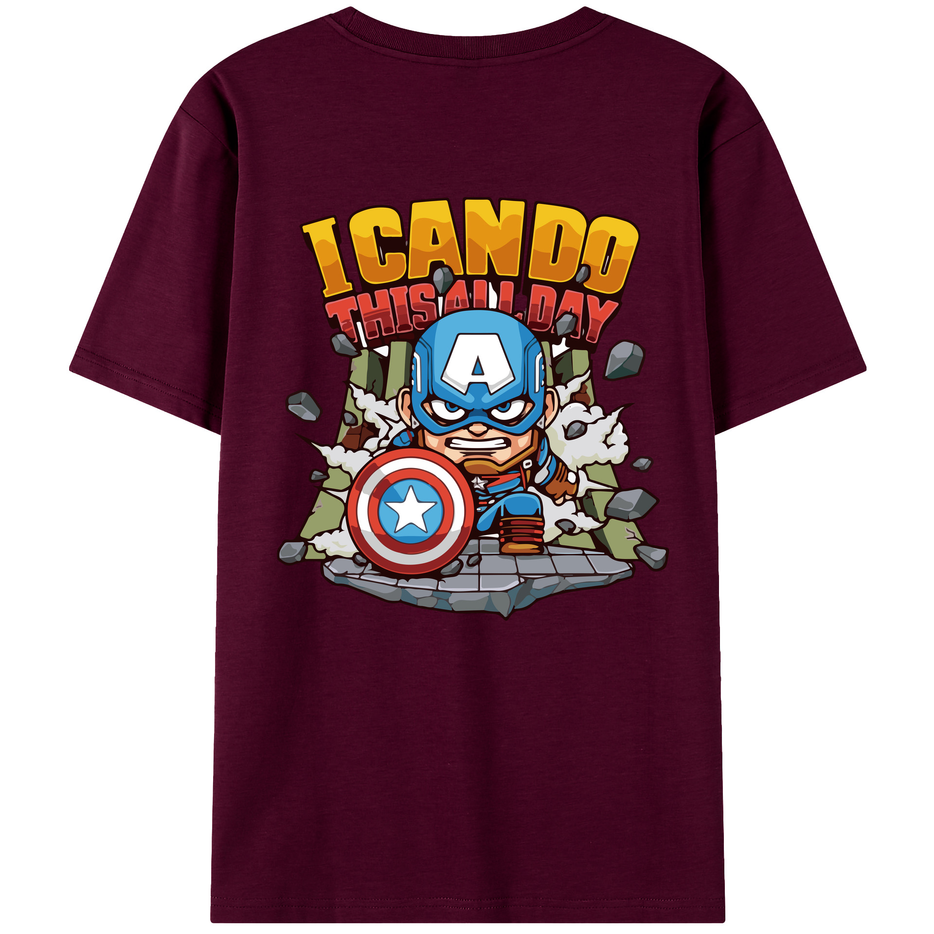 （画像用） アベンジャーズ The Avengers レディース半袖Tシャツ(バックプリント)